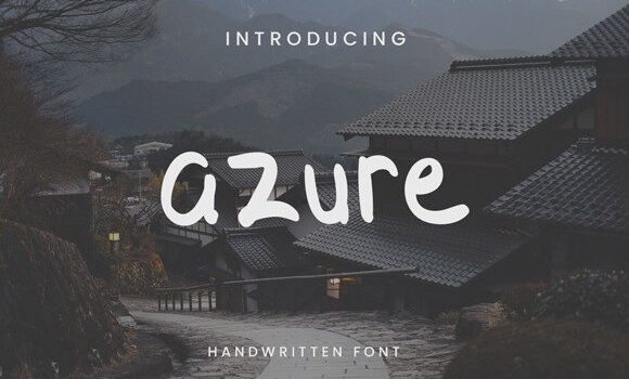 Azure Font: Fonts Free Download Azure Font - Featured Image