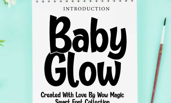 Baby Glow Font: Fonts Free Download Baby Glow Font - Featured Image