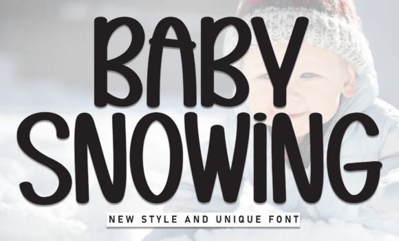 Baby Snowing Font: Fonts Free Download Baby Snowing Font - Featured Image