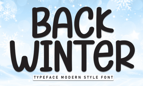 Back Winter Font - Featured Image