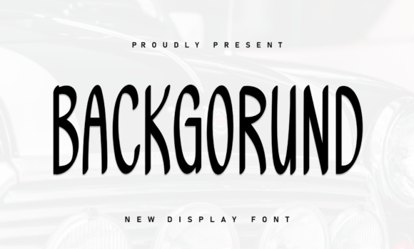 Backgorund Font: Fonts Free Download Backgorund Font - Featured Image