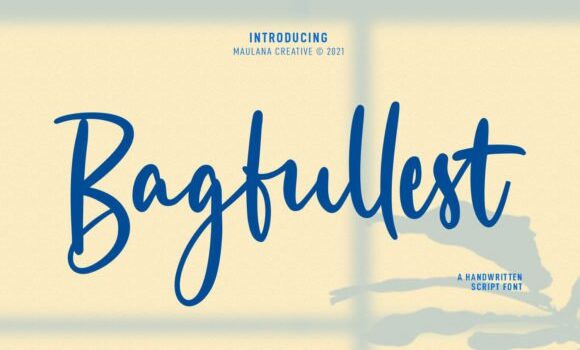 Bagfullest Font - Featured Image