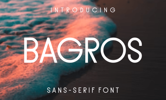 Bagros Font - Featured Image