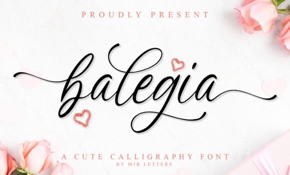Balegia Font - Featured Image