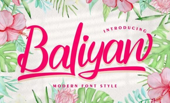 Baliyan Font: Fonts Free Download Baliyan Font - Featured Image