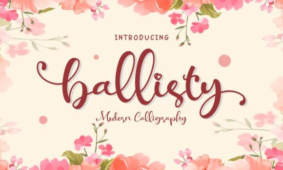 Ballisty Font: Fonts Free Download Ballisty Font - Featured Image