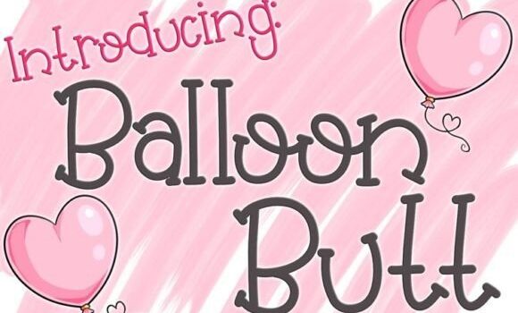 Balloon Butt Font: Fonts Free Download Balloon Butt Font - Featured Image