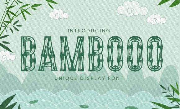 Bambooo Font: Fonts Free Download Bambooo Font - Featured Image