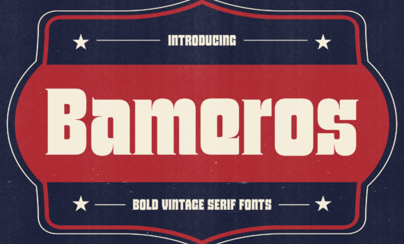 Bameros Font: Fonts Free Download Bameros Font - Featured Image
