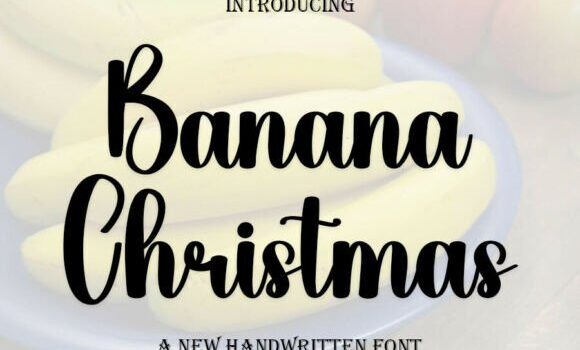Banana Christmas Font: Fonts Free Download Banana Christmas Font - Featured Image