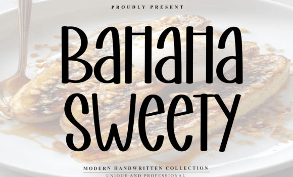 Banana Sweety Font: Fonts Free Download Banana Sweety Font - Featured Image