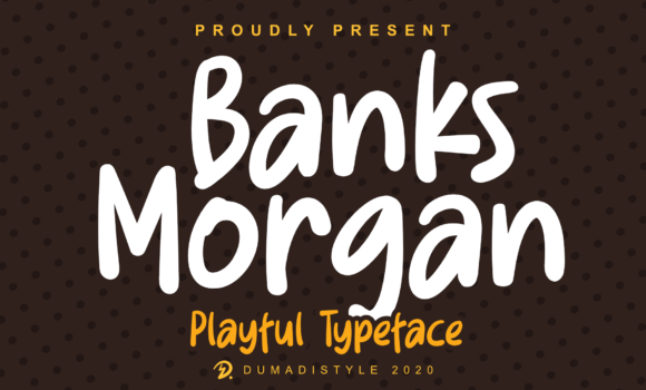 Banks Morgan Font: Fonts Free Download Banks Morgan Font - Featured Image