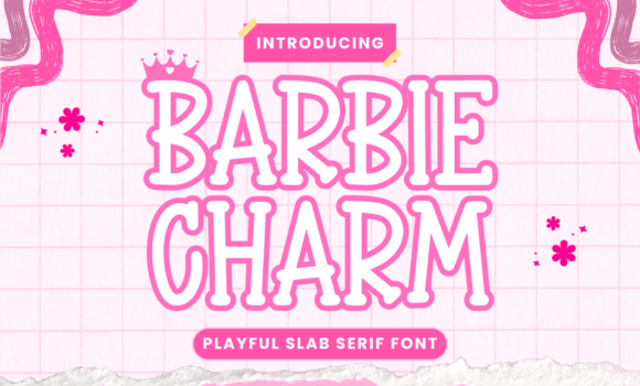 Barbie Charm Font - Featured Image