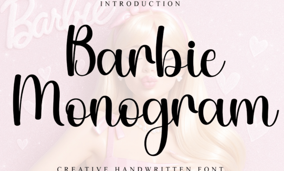 Barbie Monogram Font: Fonts Free Download Barbie Monogram Font - Featured Image