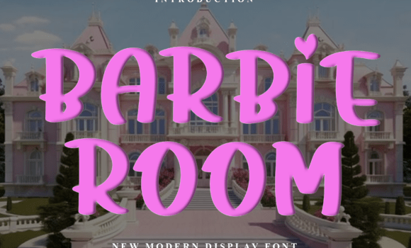 Barbie Room Font: Fonts Free Download Barbie Room Font - Featured Image