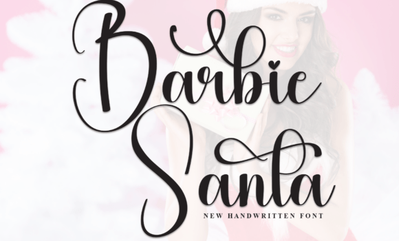 Barbie Santa Font: Fonts Free Download Barbie Santa Font - Featured Image