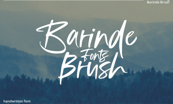 Barinde Brush Font: Fonts Free Download Barinde Brush Font - Featured Image