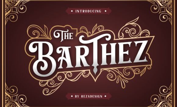 Barthez Font: Fonts Free Download Barthez Font - Featured Image