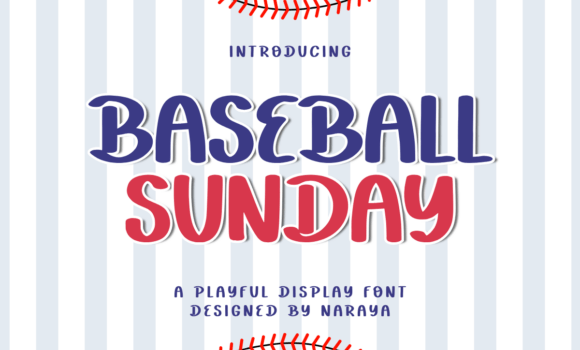 Baseball Sunday Font: Fonts Free Download Baseball Sunday Font - Featured Image