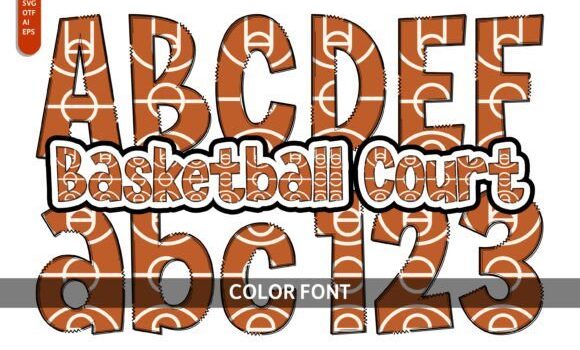 Basketball Court Font: Fonts Free Download Basketball Court Font - Featured Image