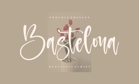 Bastelona Font - Featured Image