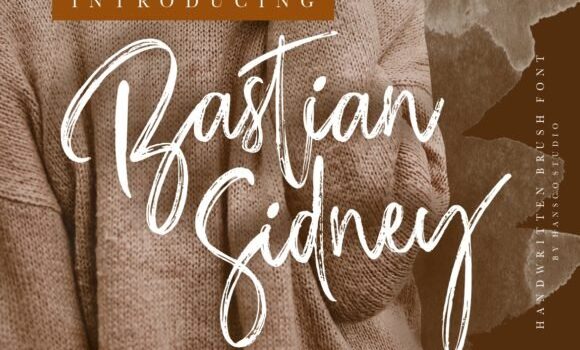 Bastian Sidney Font: Fonts Free Download Bastian Sidney Font - Featured Image