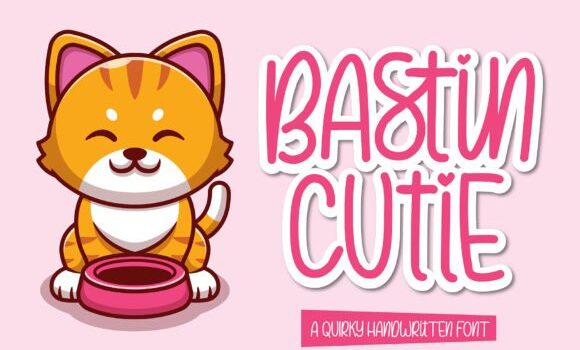 Bastin Cutie Font: Fonts Free Download Bastin Cutie Font - Featured Image