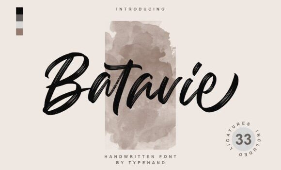 Batavie Font: Fonts Free Download Batavie Font - Featured Image
