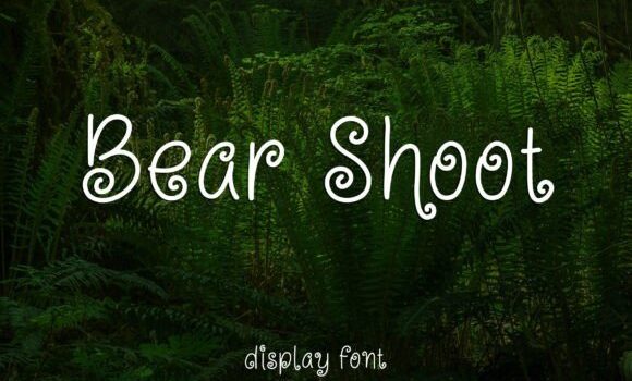 Bear Shoot Font: Fonts Free Download Bear Shoot Font - Featured Image