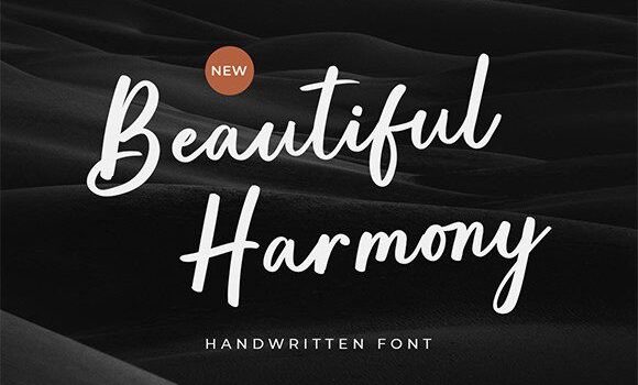 Beautiful Harmony Font - Featured Image