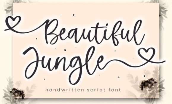 Beautiful Jungle Font: Fonts Free Download Beautiful Jungle Font - Featured Image