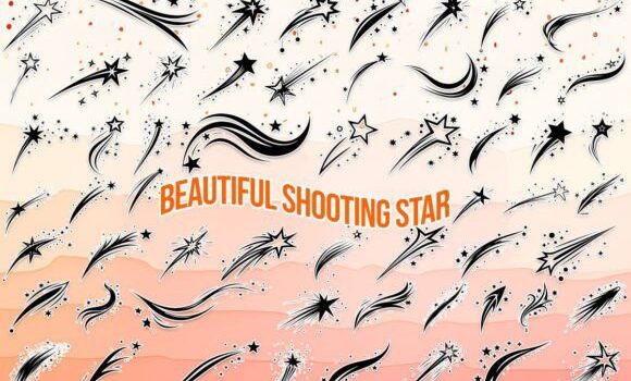 Beautiful Shooting Star Font - Featured Image