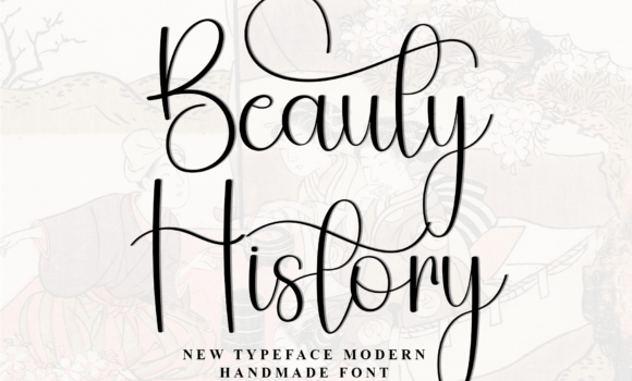 Beauty History Font: Fonts Free Download Beauty History Font - Featured Image