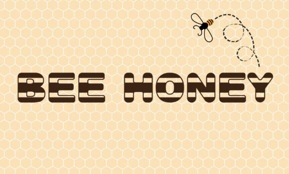 Bee Honey Font - Featured Image