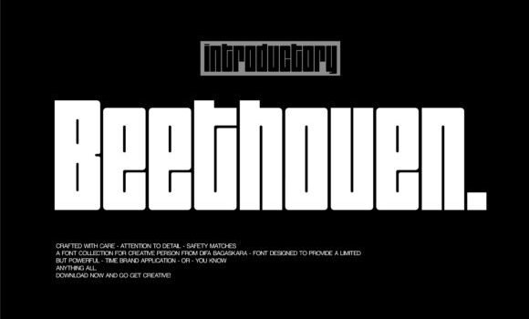 Beethoven Font: Fonts Free Download Beethoven Font - Featured Image