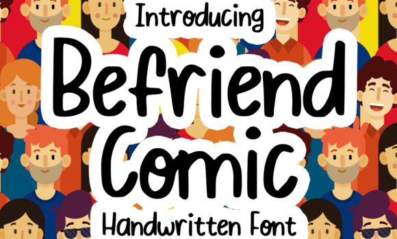 Befriend Comic Font: Fonts Free Download Befriend Comic Font - Featured Image