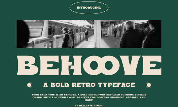 Behoove Font: Fonts Free Download Behoove Font - Featured Image