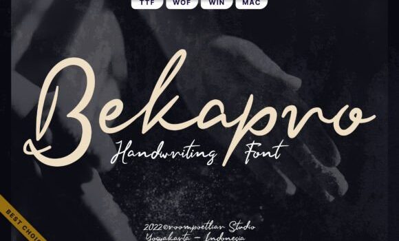 Bekapro Font: Fonts Free Download Bekapro Font - Featured Image