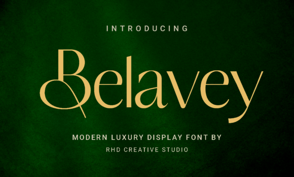 Belavey Font: Fonts Free Download Belavey Font - Featured Image