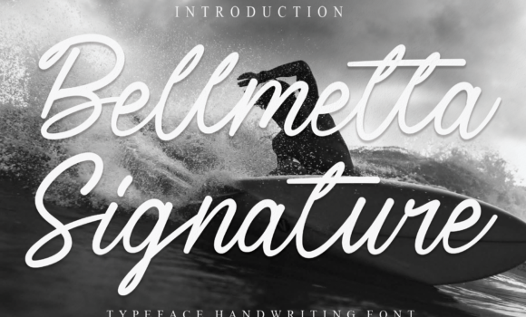 Bellmetta Signature Font - Featured Image
