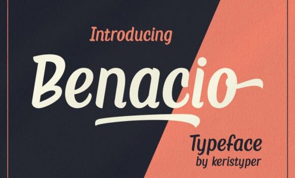 Benacio Font: Fonts Free Download Benacio Font - Featured Image