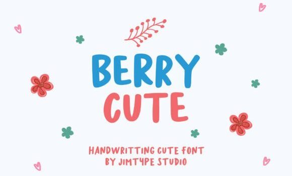 Berry Cute Font: Fonts Free Download Berry Cute Font - Featured Image
