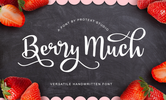 Berry Much Font: Fonts Free Download Berry Much Font - Featured Image