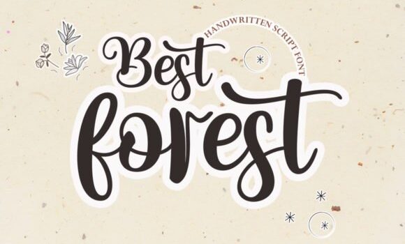 Best Forest Font: Fonts Free Download Best Forest Font - Featured Image