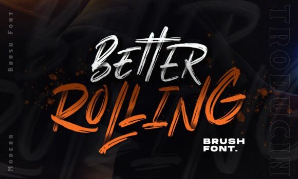 Better Rolling Font: Fonts Free Download Better Rolling Font - Featured Image