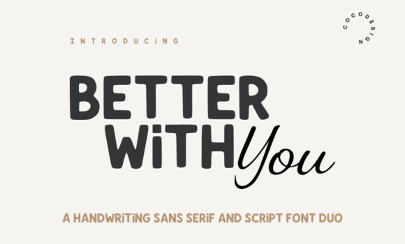 Better with You Font - Featured Image