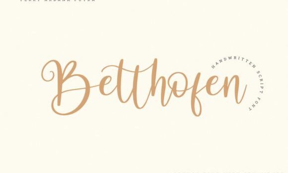 Betthofen Font - Featured Image