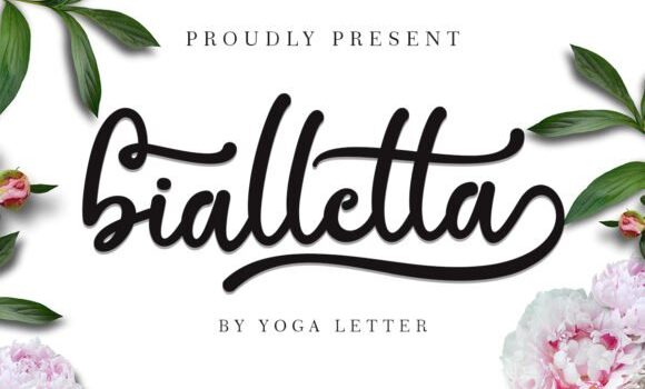 Bialletta Font: Fonts Free Download Bialletta Font - Featured Image