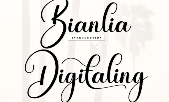 Bianlia Digitaling Font: Fonts Free Download Bianlia Digitaling Font - Featured Image