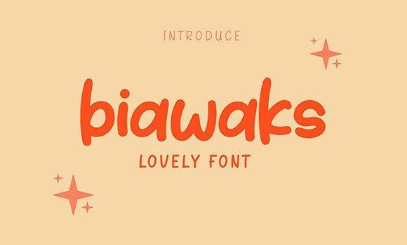 Biawaks Font: Fonts Free Download Biawaks Font - Featured Image